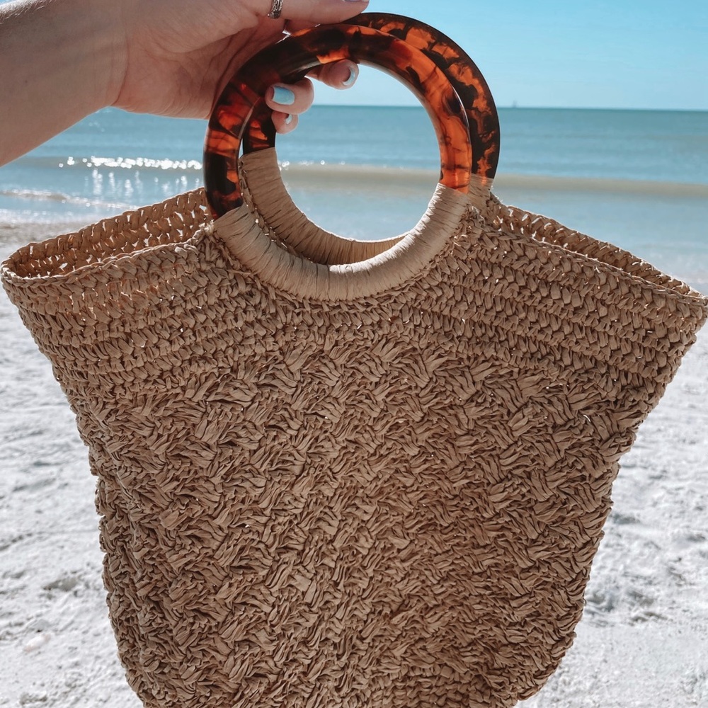 NWT J Crew Woven Tote